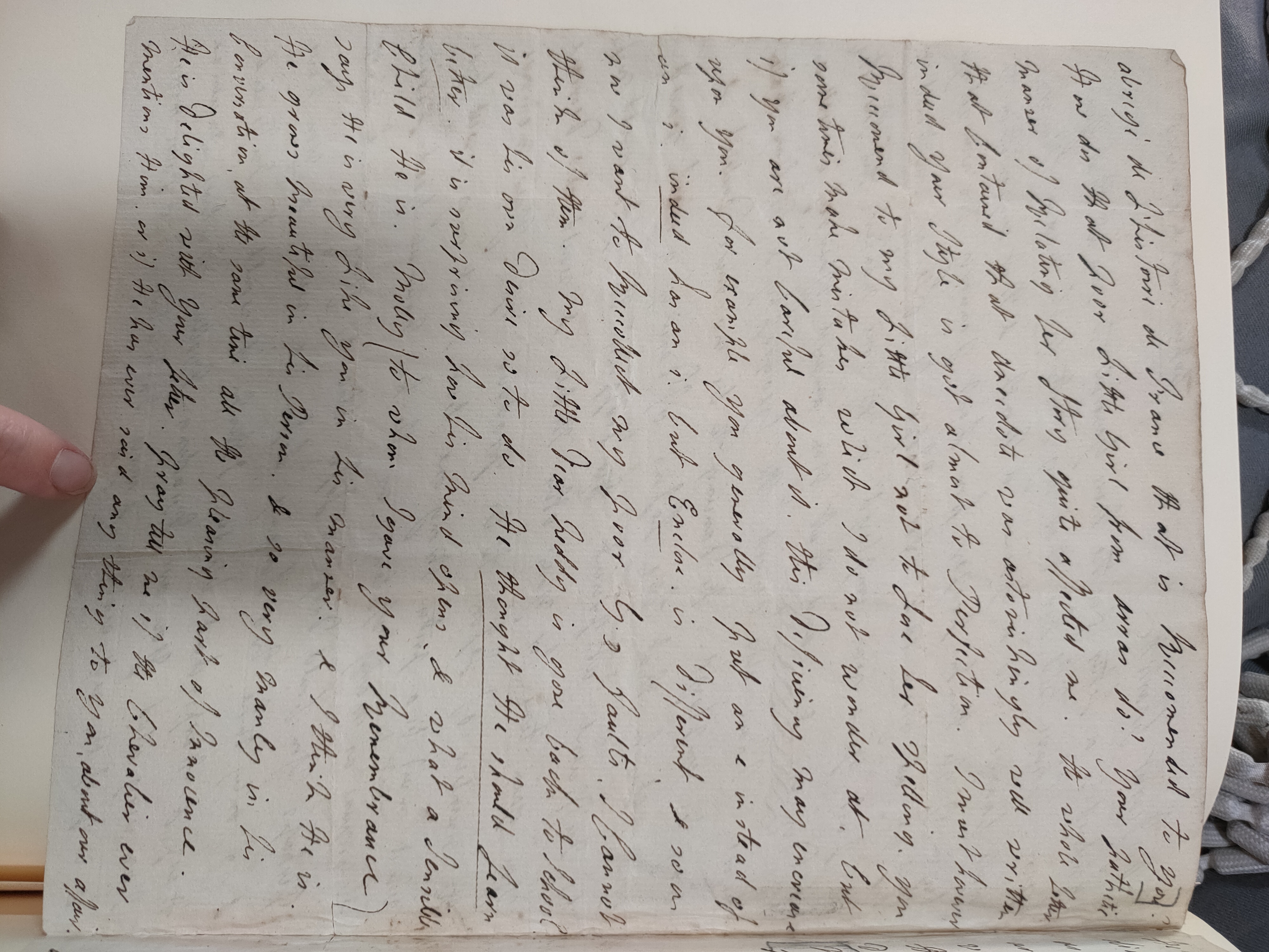 Image #2 of letter: Lady Frances Jerningham to Charlotte Jerningham, 6 March 1786