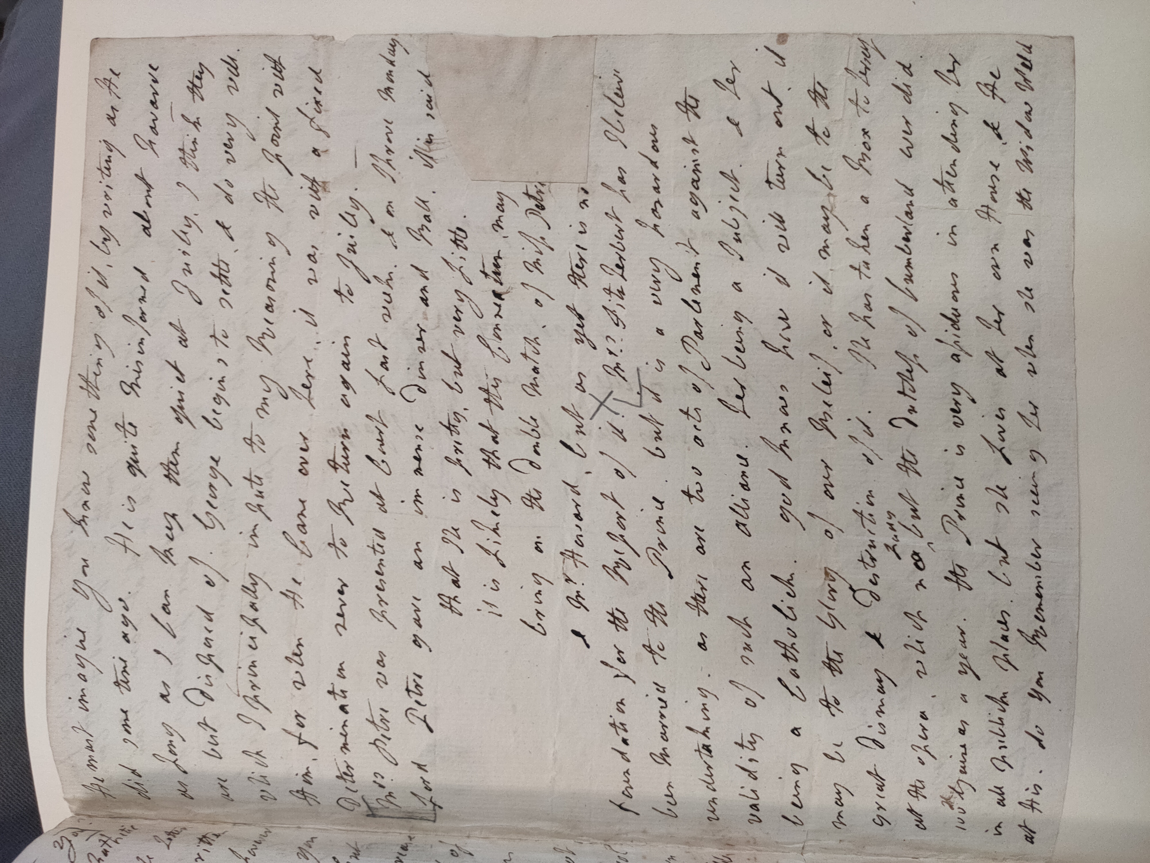 Image #3 of letter: Lady Frances Jerningham to Charlotte Jerningham, 6 March 1786