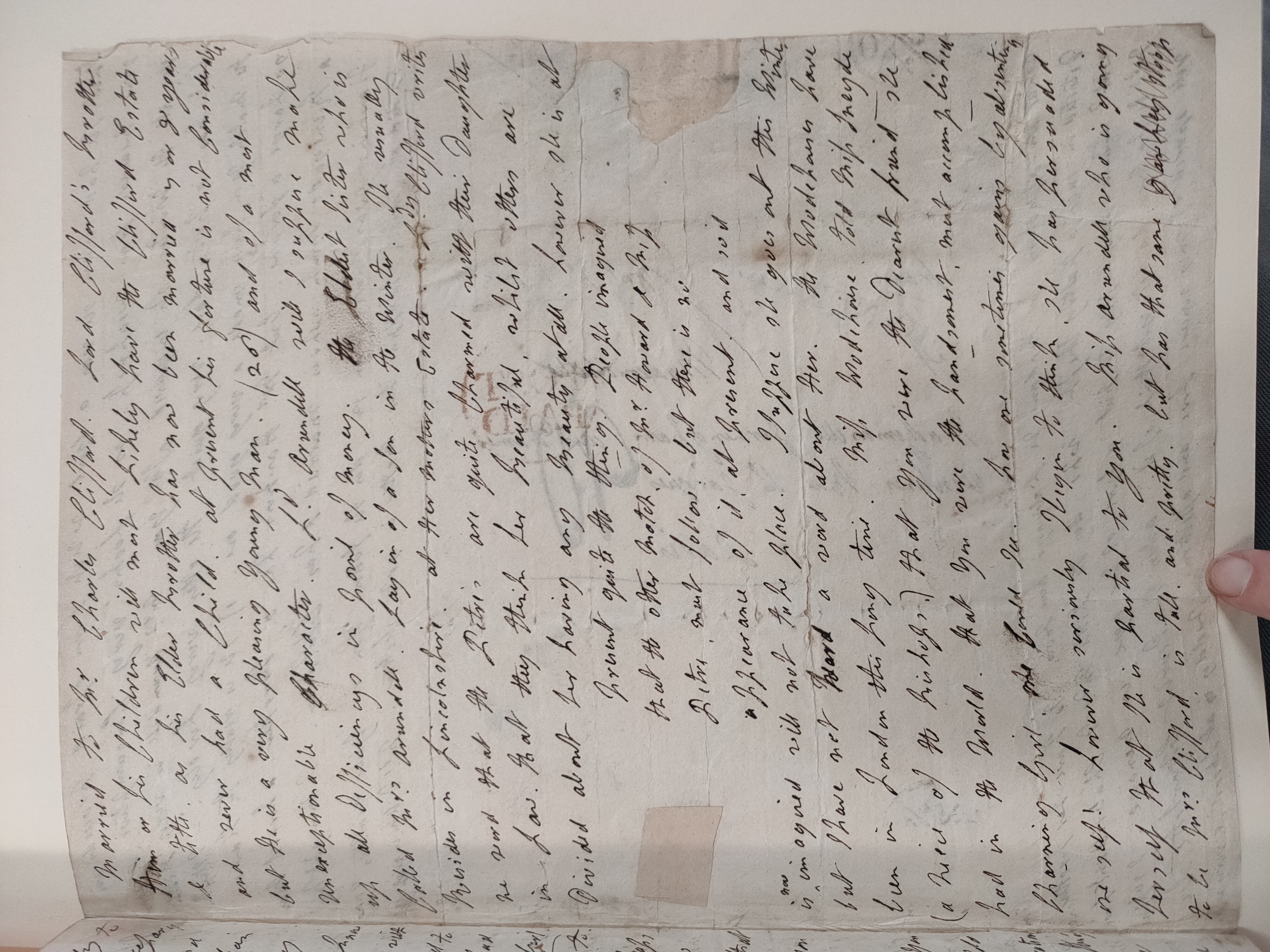 Image #3 of letter: Lady Frances Jerningham to Charlotte Jerningham, 23 March 1786
