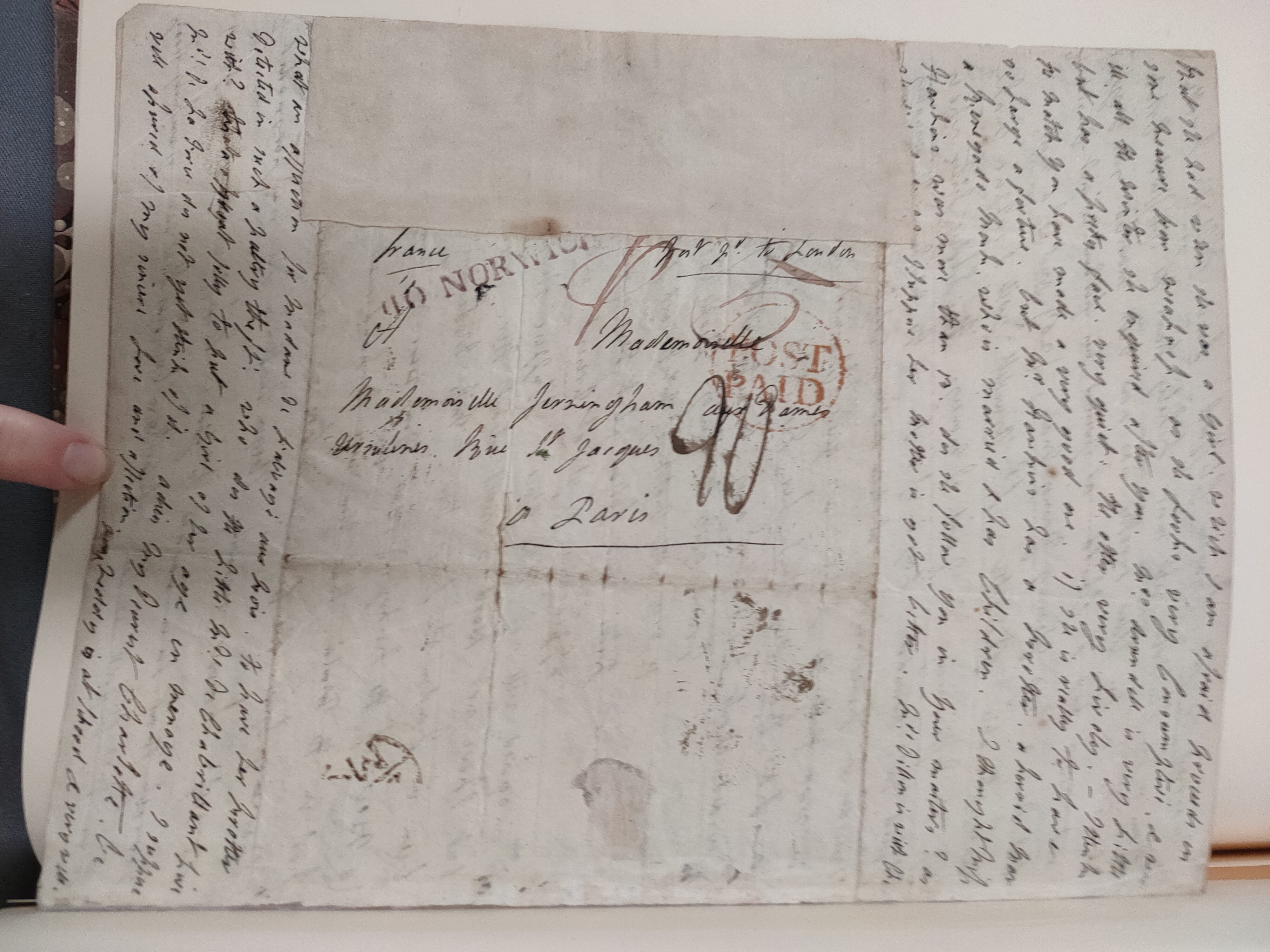 Image #4 of letter: Lady Frances Jerningham to Charlotte Jerningham, 23 March 1786