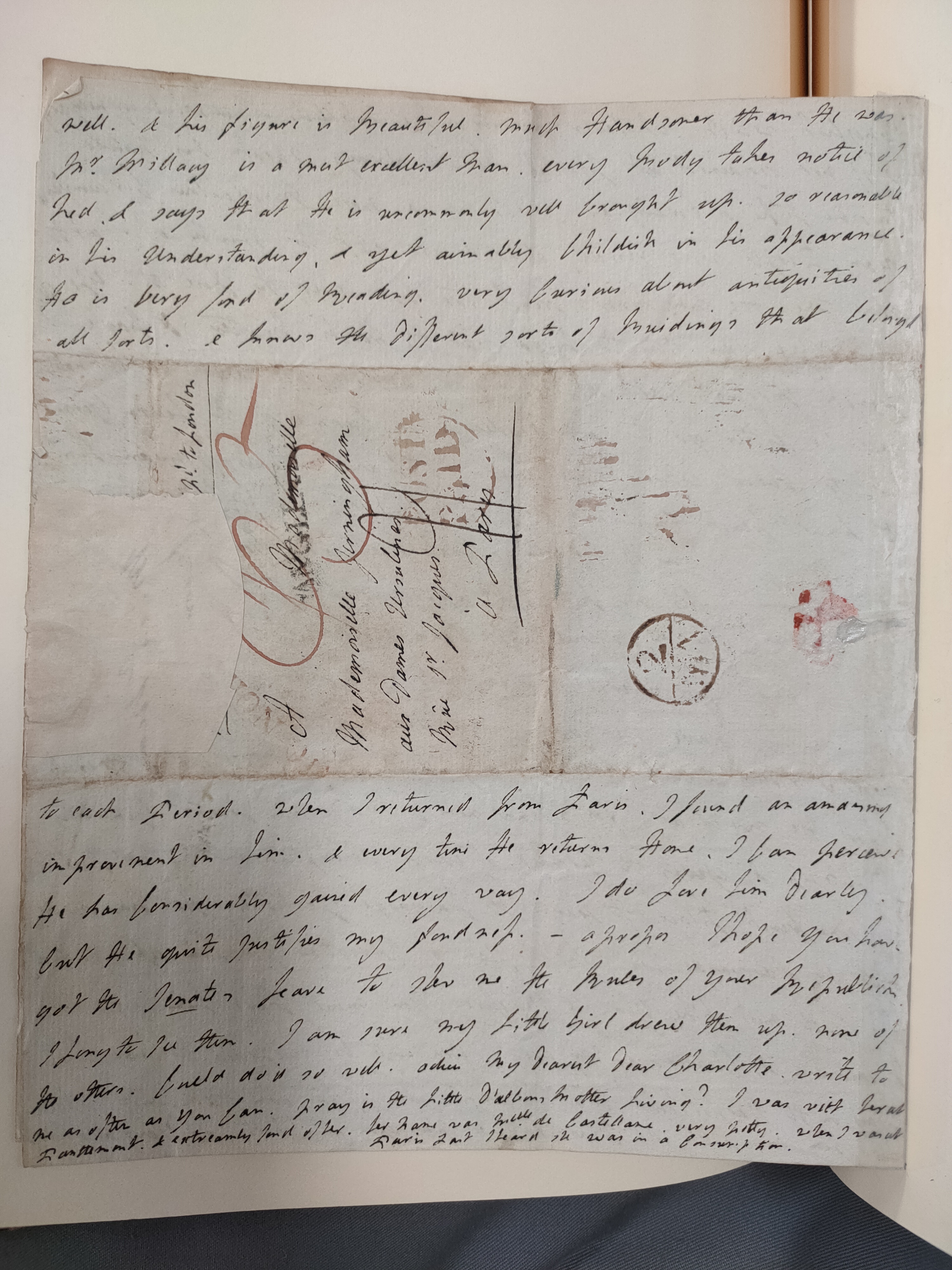 Image #4 of letter: Lady Frances Jerningham to Charlotte Jerningham, 1 May 1786