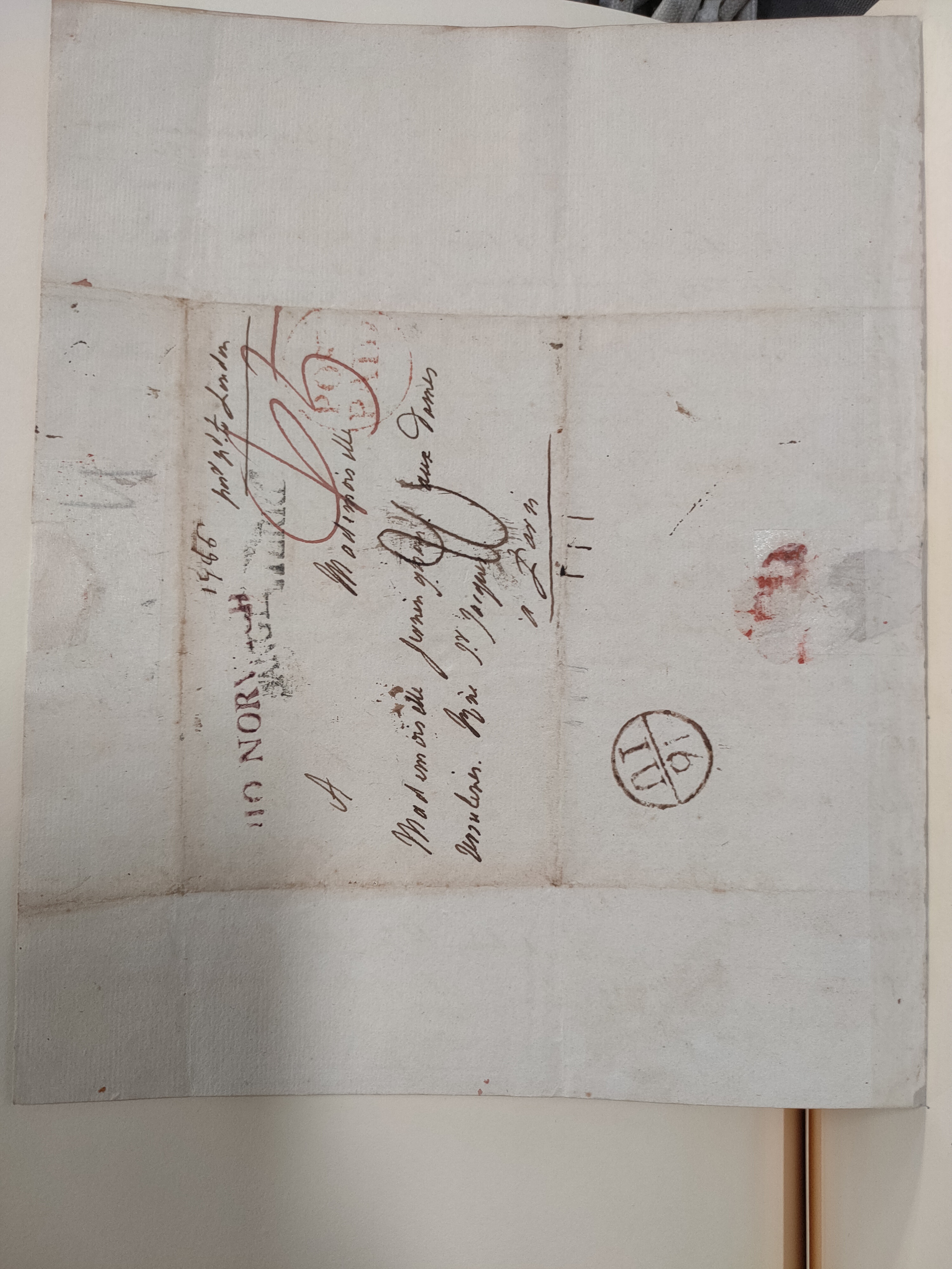 Image #3 of letter: Lady Frances Jerningham to Charlotte Jerningham, 14 June 1786