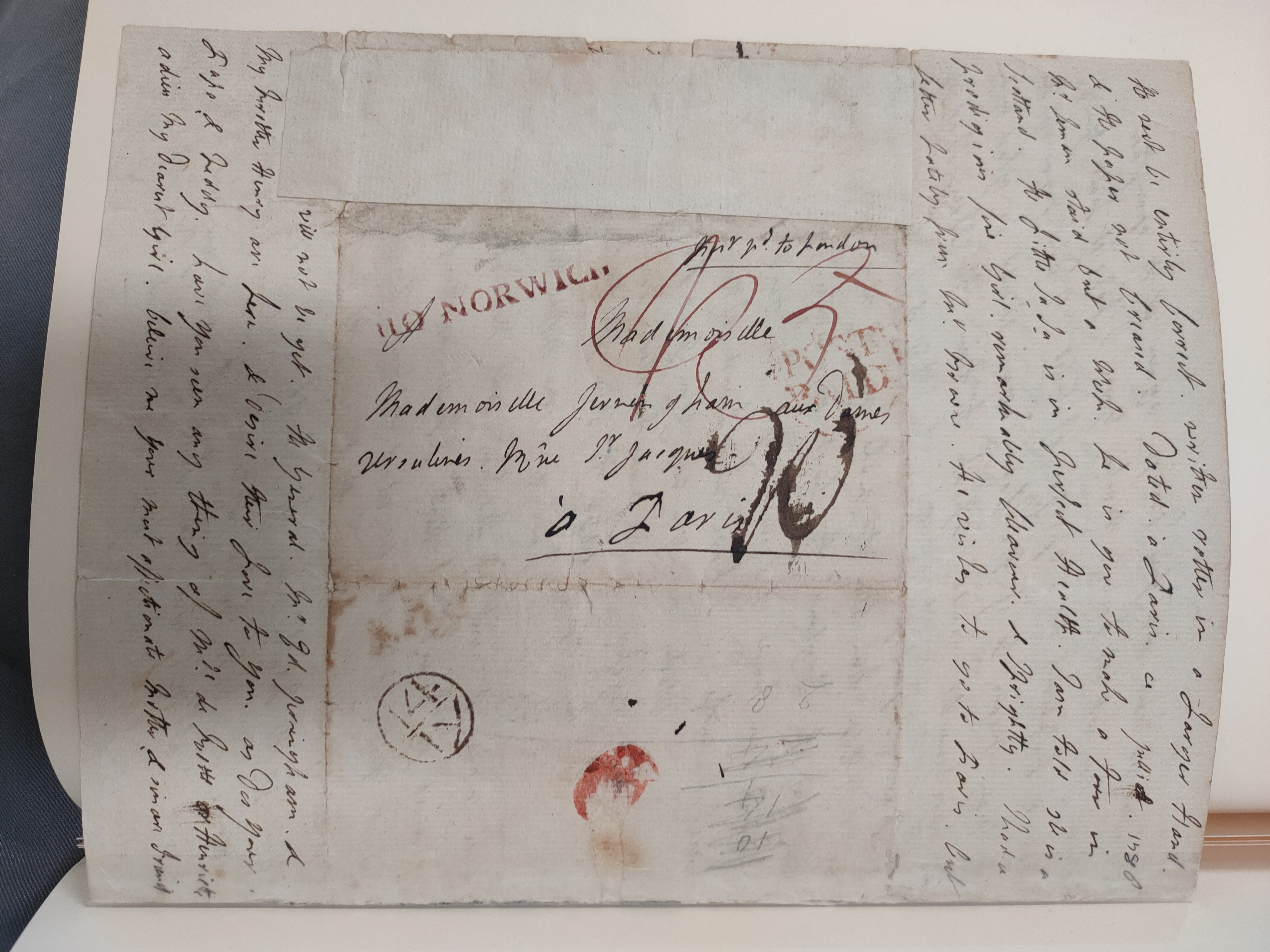 Image #4 of letter: Lady Frances Jerningham to Charlotte Jerningham, 13 July 1786