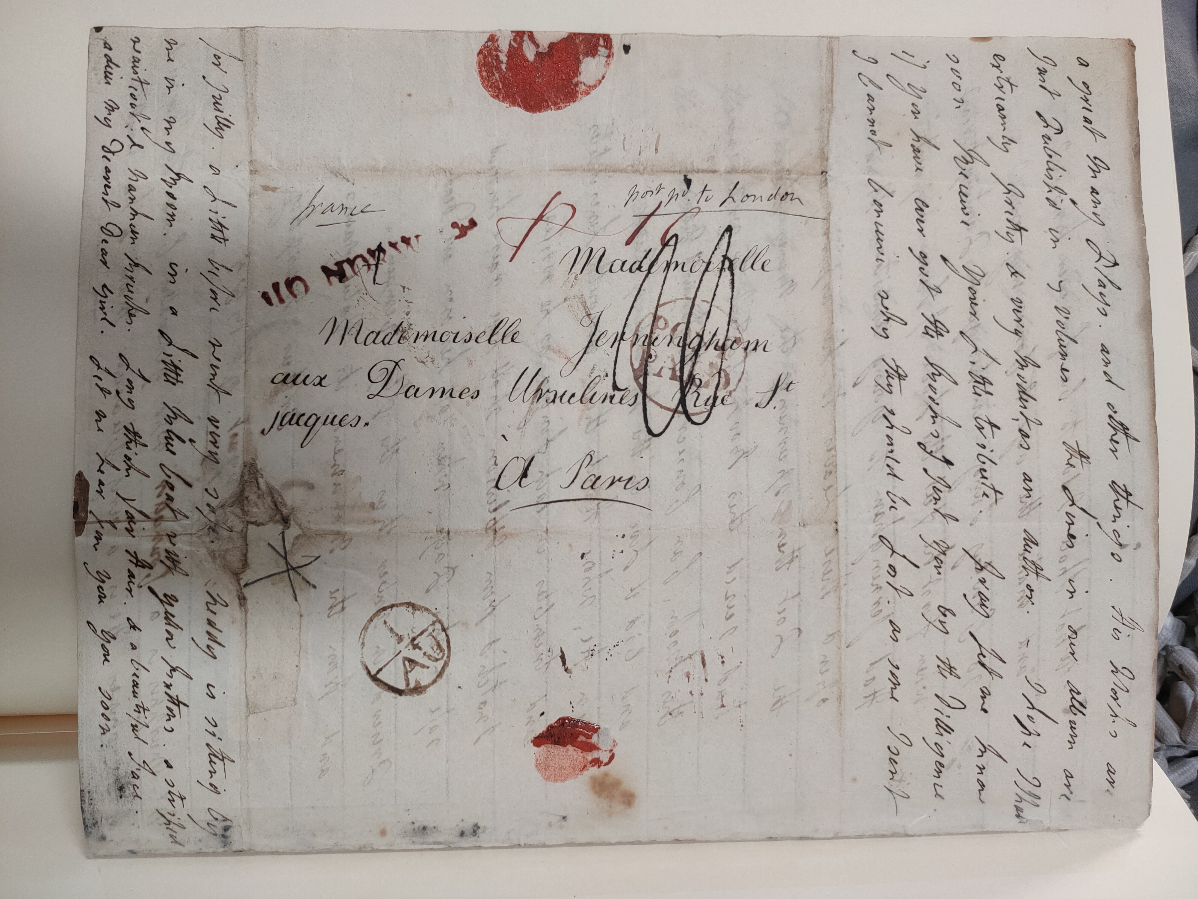 Image #4 of letter: Edward Jerningham (the younger) to Charlotte Jerningham, 20 July 1786