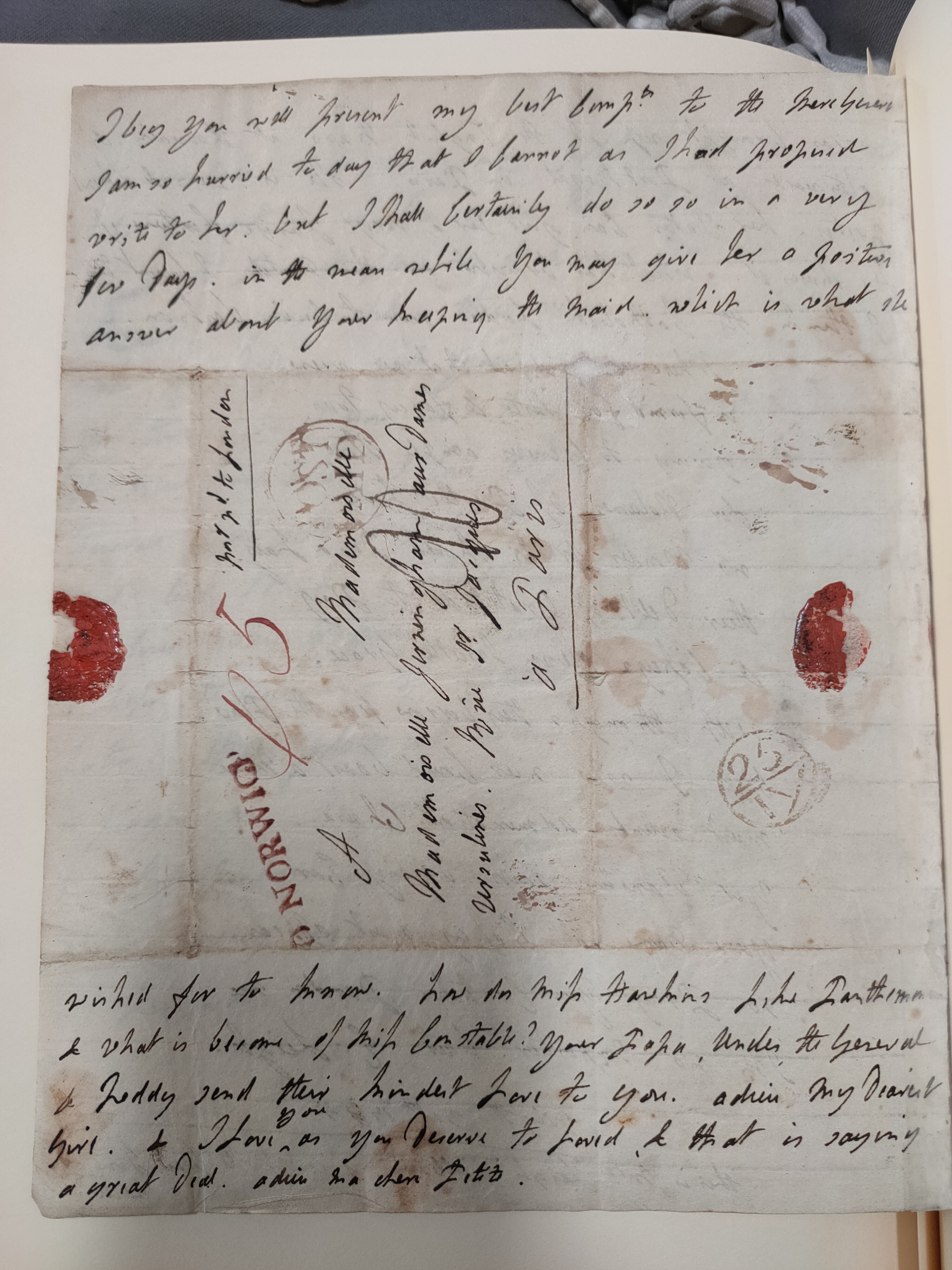 Image #4 of letter: Lady Frances Jerningham to Charlotte Jerningham, ?November 1786