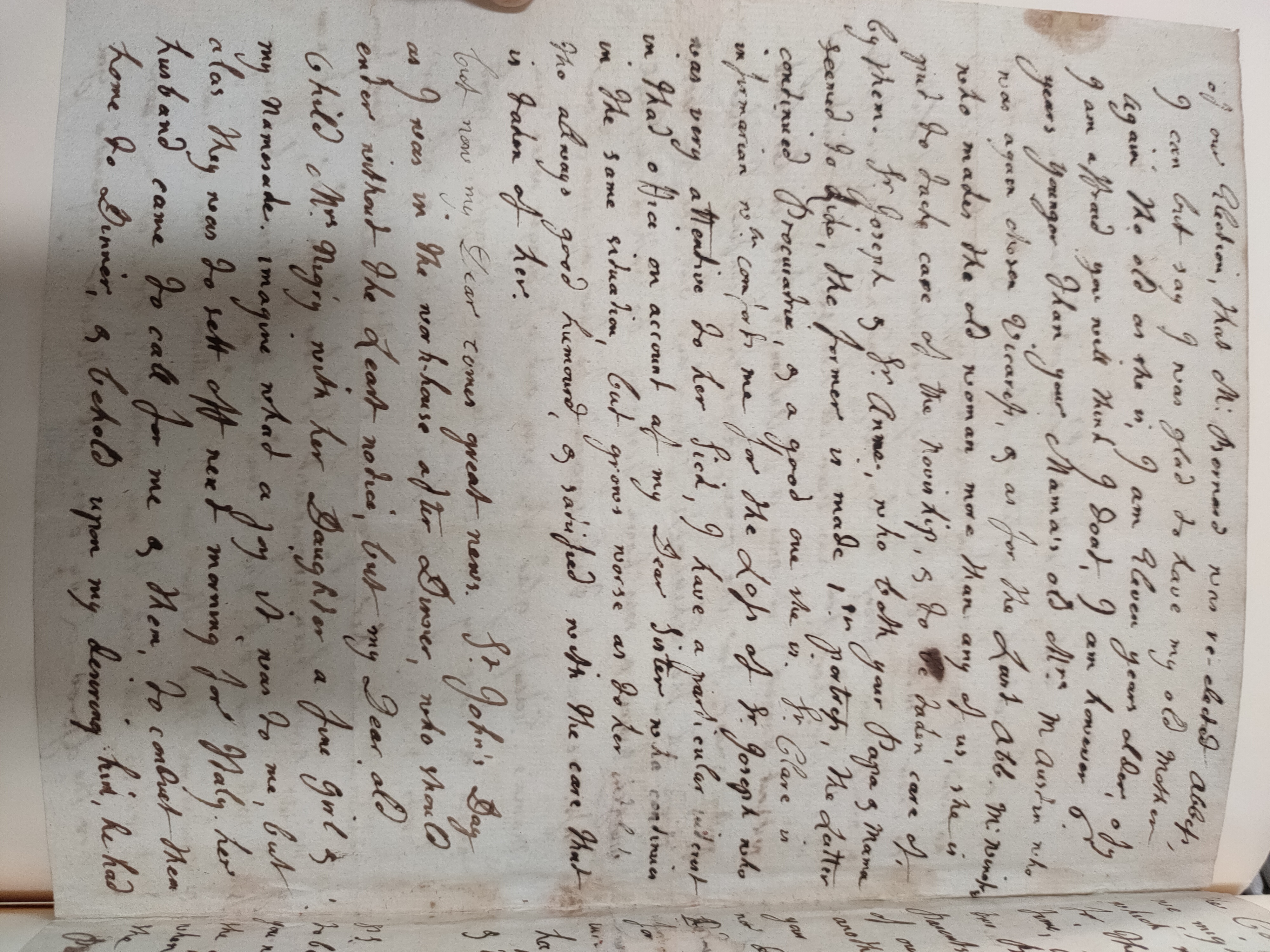Image #2 of letter: Lady Anastasia Stafford to Charlotte Jerningham, 2 January 1792