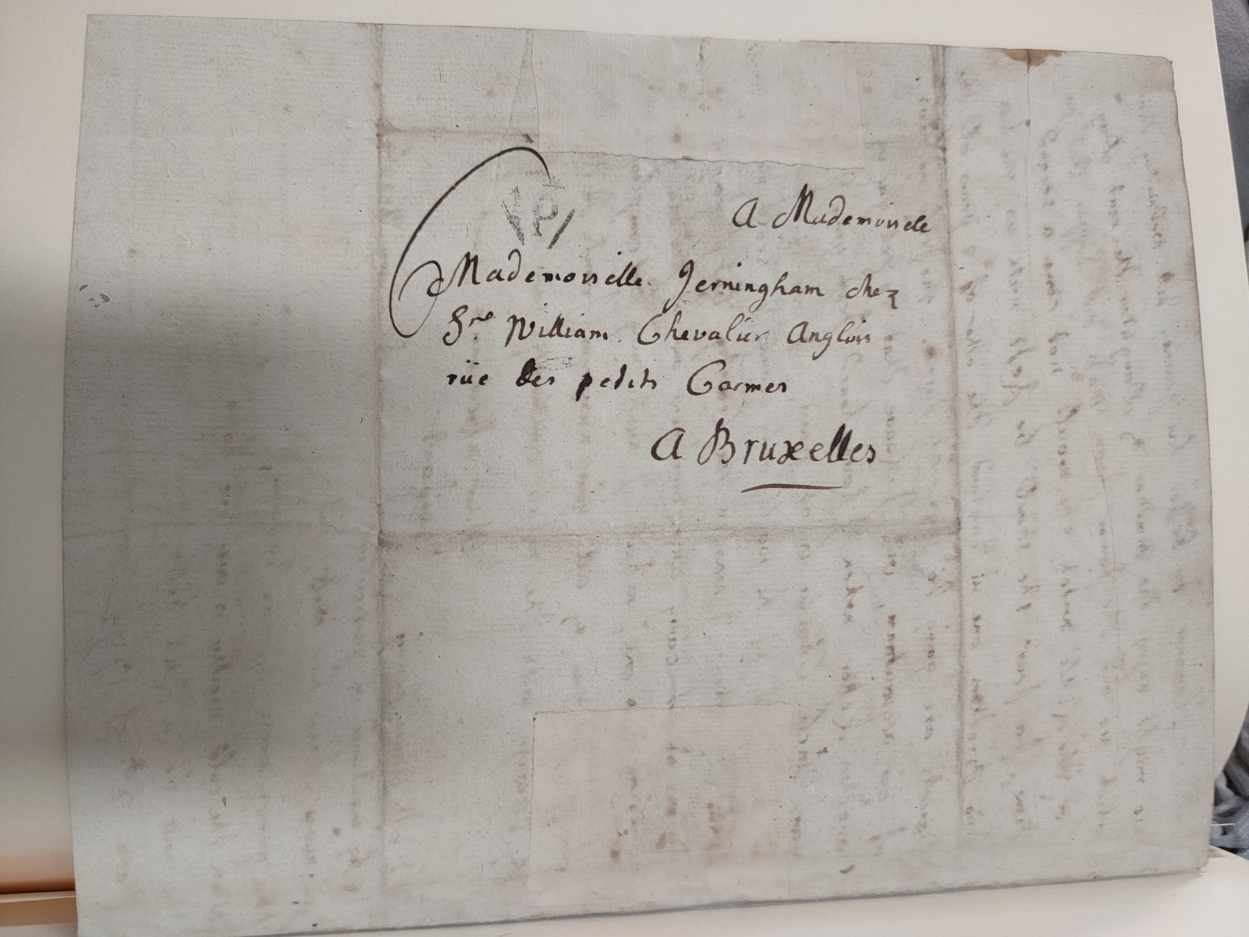 Image #4 of letter: Lady Anastasia Stafford to Charlotte Jerningham, 2 January 1792
